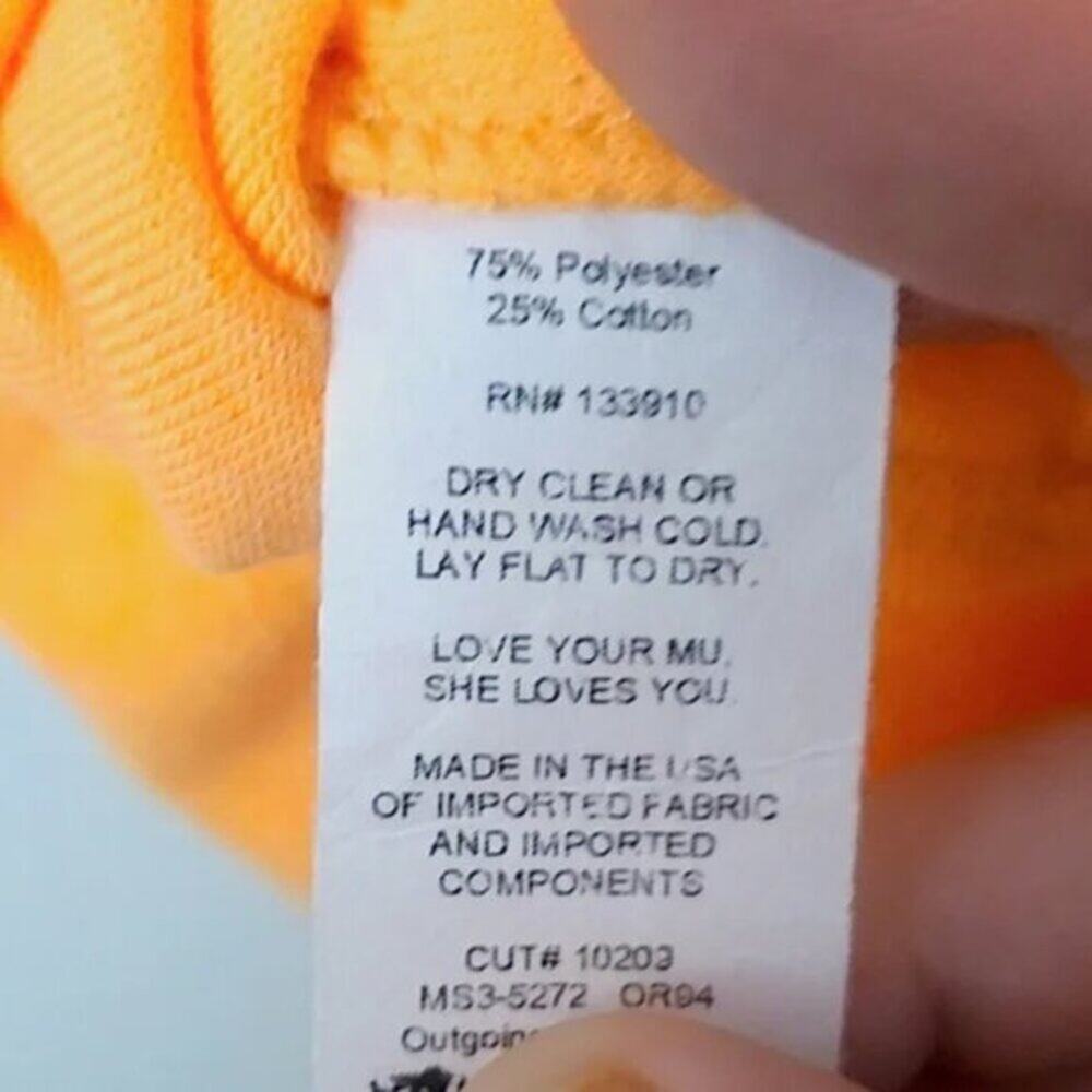 Show Me Your Mumu Women's Size L Orange Terry Cloth Soft Mini Dress Summer Ready - Picture 6 of 9